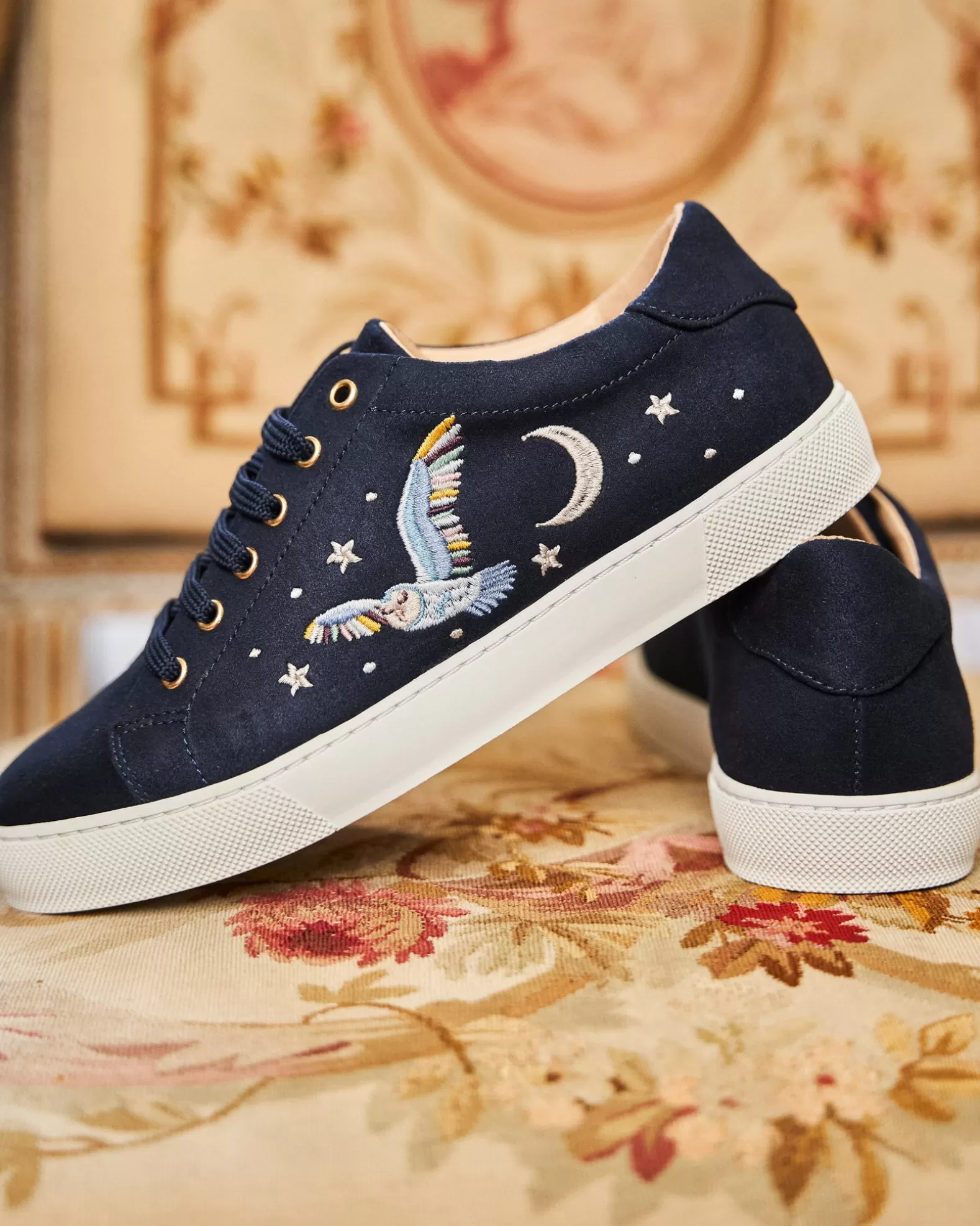 Minuit sur Terre Virevolte Edwige Bleu Flash Sale